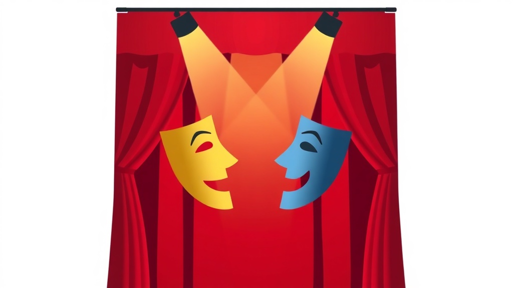 Online Acting Classes for Kids & Teens illustration