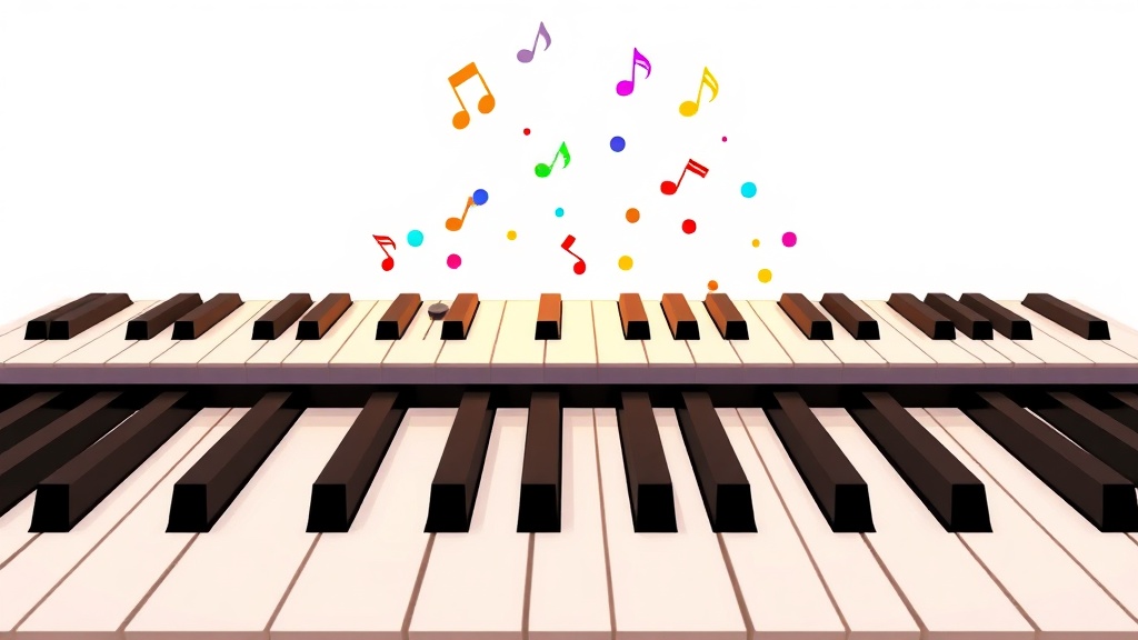 Online Piano Lessons for Kids & Teens illustration