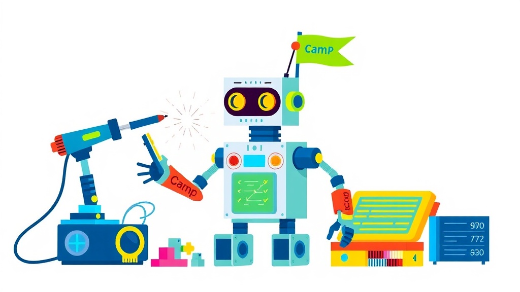 Online Robotics Camps for Kids & Teens illustration